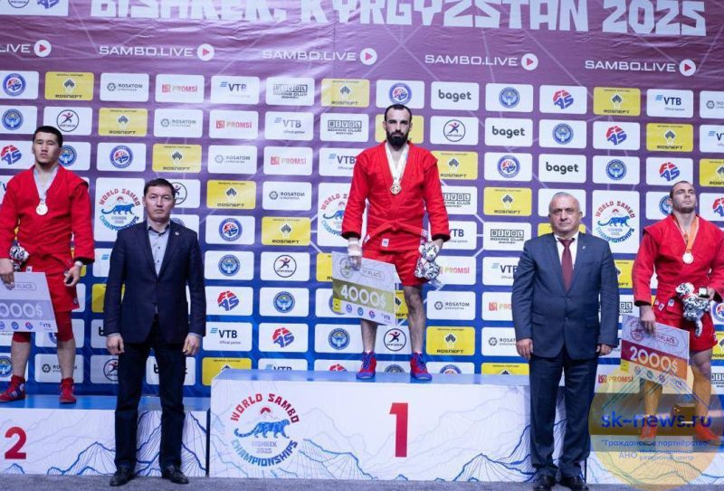 Золото предгорья: самбист из Карачаево-Черкесии Рамед Гукев покорил мир