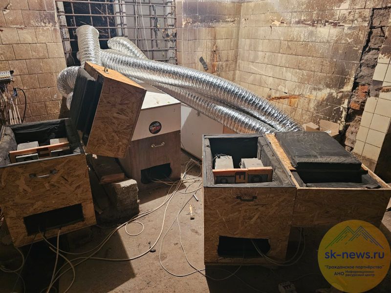 В Чегеме полиция обнаружила ферму для майнинга, работавшую за счёт городской сети