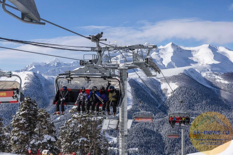 Зимняя сказка наступила: на курортах Архыз и Домбай – пик сезона
