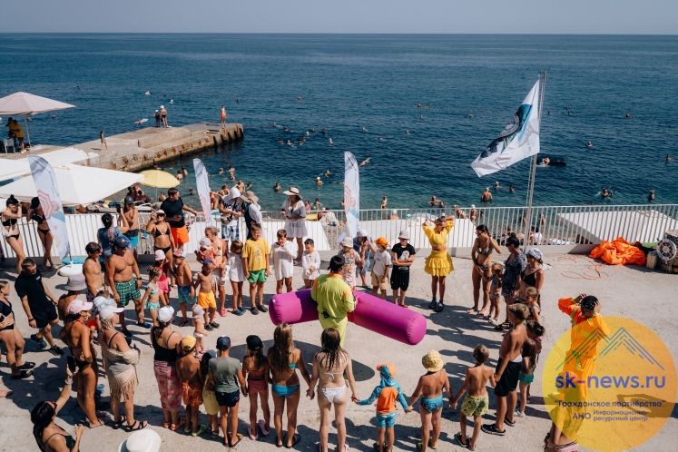 Новые зоны отдыха в крымской Алупке открыли Сбер и курорт «Мрия»