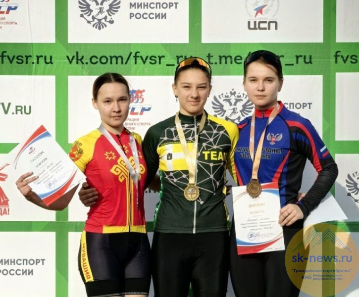 Ставропольчанка в Архипо-Осиповке победила на всероссийских соревнованиях по маунтинбайку