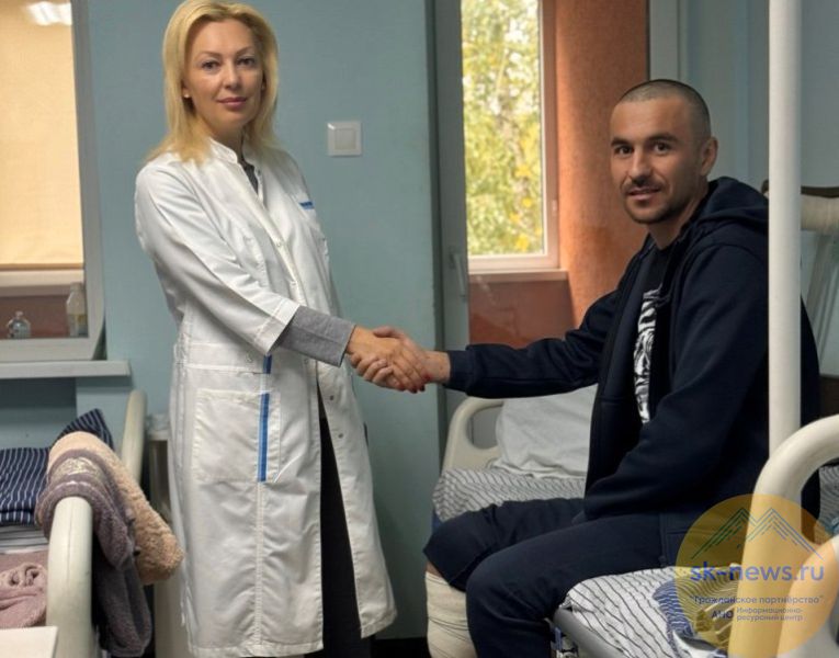 Депутат Госдумы Ольга Тимофеева в Ставрополе навестила раненых бойцов в гарнизонном госпитале Минобороны