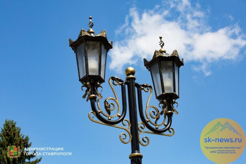 В 2025-м построили более 11 км линий уличного освещения, в 2026-м Ставрополь сделают городом без окраин