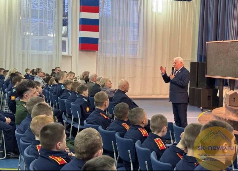 Урок живой истории: кадеты встретились с поколением, чьё детство украла война