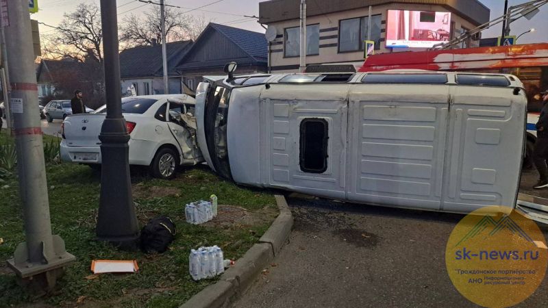 Четверо пострадали в ДТП с маршруткой в Нальчике