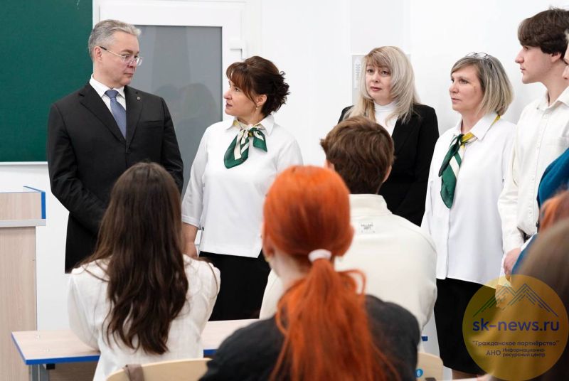 Школа будущего открылась в Светлограде после масштабного ремонта