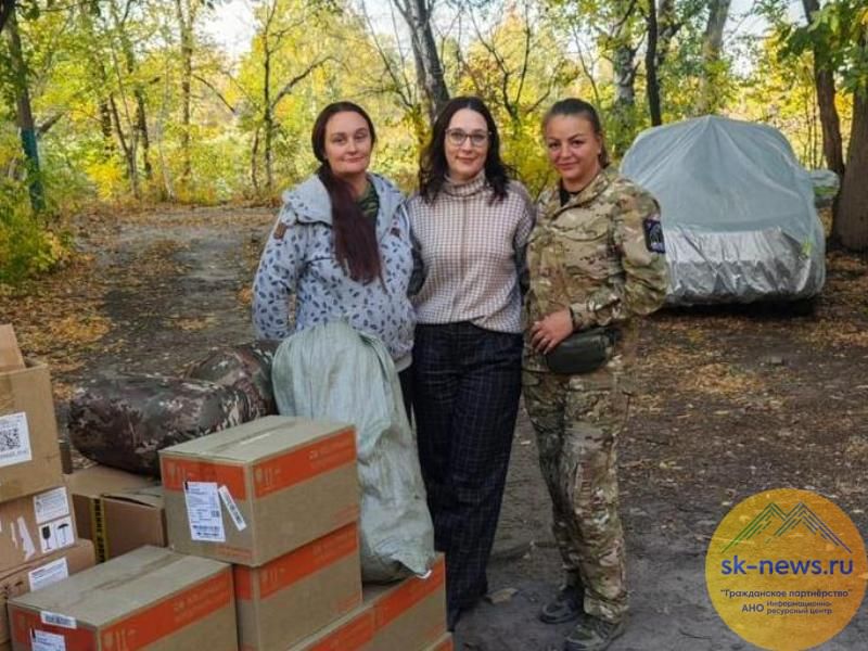 Замминистра здравоохранения Ставрополья передала гуманитарную помощь в ЛНР
