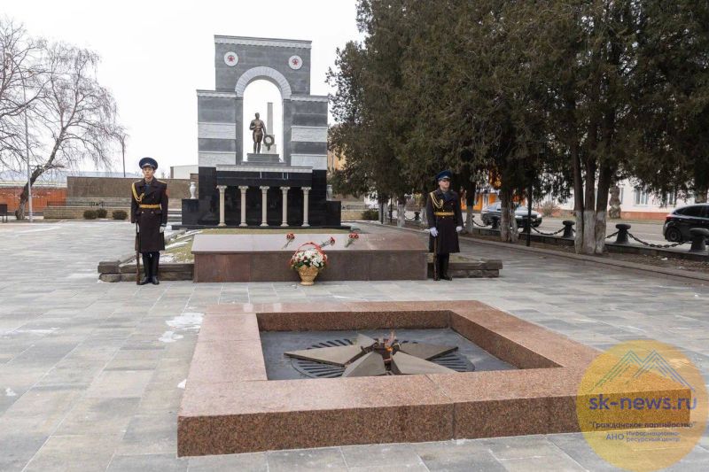 Черкесск отмечает 83-ю годовщину освобождения от фашистской оккупации