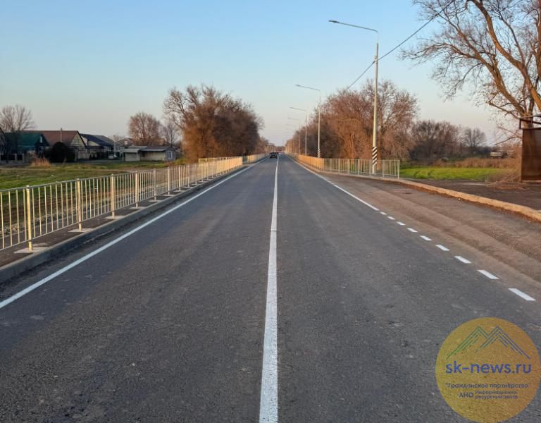 На Ставрополье капитально отремонтировали 32 километра региональных дорог