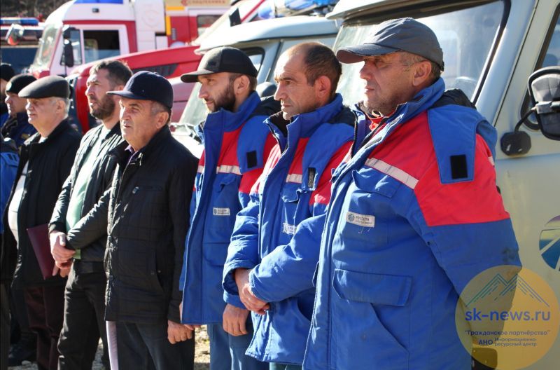 Ликвидация последствий природного пожара в селе Белая Речка – легенда проведенных Каббалкэнерго учений