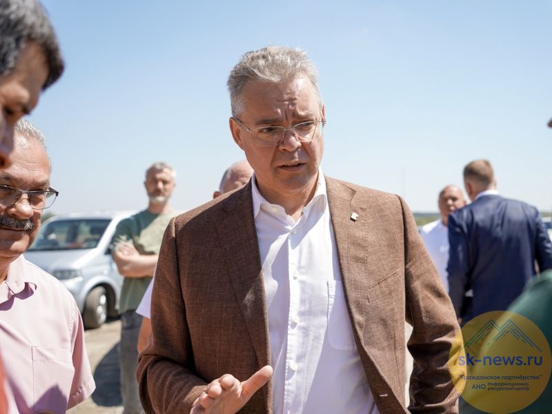 Глава Ставрополья проверил ремонт одной из важных транспортных артерий, соединяющих ЛНР с другими регионами РФ