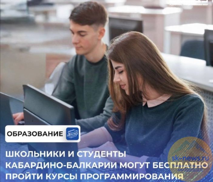 Школьники Кабардино-Балкарии и других регионов могут бесплатно пройти курсы по искусственному интеллекту на «Госуслугах»