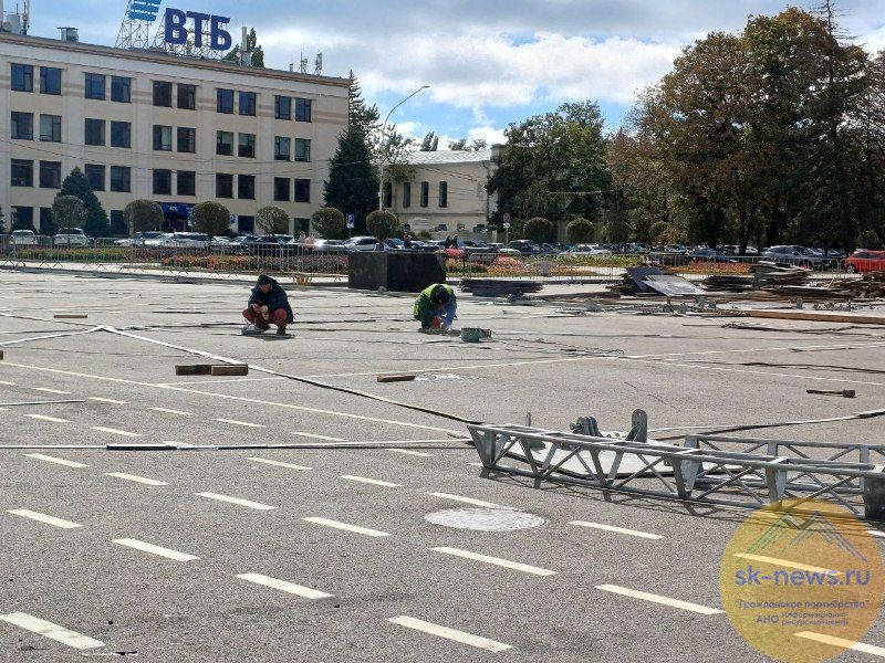 Центральную площадь Ставрополя в ноябре превратят в ледовую сказку на 1500 «квадратах»